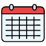 Schedule Calendar Events free icon for commercial use