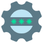 Settings Password Security Management free icon for commercial use