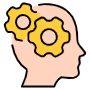 Thinking Man Or Intelligence free icon for commercial use