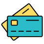 Two Credit Cards Or Debit Cards free icon for commercial use