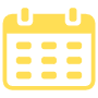 Yellow Calendar free icon for commercial use