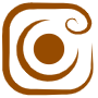 Instagram Aesthetic Brown Hand Drawn free icon for commercial use