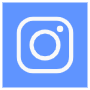 Instagram Blue Square free icon for commercial use