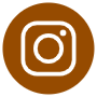 Instagram Brown Circle Round free icon for commercial use