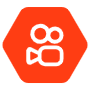 Kuaishou Orange Hexagon Logo icon