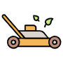 Lawn Mower And Gardening free icon for commercial use
