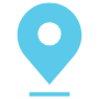 Location Marker Line Blue Placeholder free icon for commercial use