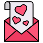 Love Letter Message free icon for commercial use