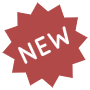 New Badge Star Shape Red free icon for commercial use