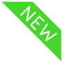 New Label Or Sticker Green free icon for commercial use