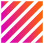 Pattern Abstract Orange Filled Lines free icon for commercial use