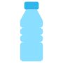 Plastic Small Blue Water Bottle free icon for commercial use