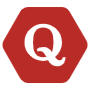 Quora Hexagon Red Logo icon