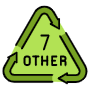 Recycling Code Of Other Materials free icon for commercial use