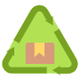 Recycling Ecologic Cardboard Package icon