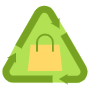 Recycling Ecologic Shopping Bag icon