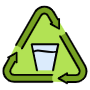 Recycling Glass Or Water free icon for commercial use