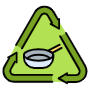 Recycling Kitchenware Or Frying Pan free icon for commercial use