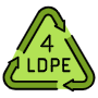 Recycling Low Density Polyethylene icon