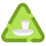 Recycling Plate And Cup icon