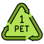 Recycling Polyethylene Or Pet icon