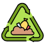 Recycling Trash Or Garbage free icon for commercial use