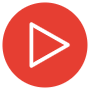 Red Circle Play Button icon