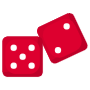 Red Dices Five And Two free icon for commercial use
