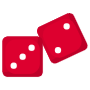 Red Dices Three And Two icon