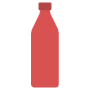 Red Glass Bottle free icon for commercial use