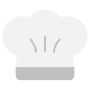 Restaurant Chefs Grey Hat free icon for commercial use