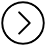 Right Arrow Black Outline Circle Chevron icon