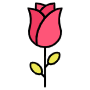 Rose Red Flower free icon for commercial use