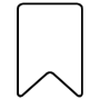 Save Instagram Black Outline icon