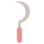 Sickle Gardening Or Farming Tool free icon for commercial use