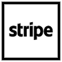 Stripe Black Square Outline Logo free icon for commercial use