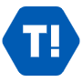Taringa Blue Hexagon Logo icon