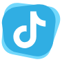 Tiktok Aesthetic Blue free icon for commercial use