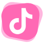 Tiktok Aesthetic Pink free icon for commercial use