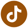 Tiktok Brown Circle Round free icon for commercial use