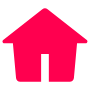 Tiktok Home Symbol Red free icon for commercial use