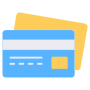 Two Debit Cards free icon for commercial use