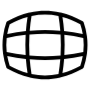 Virtual Reality Technology Black Outline Grids free icon for commercial use