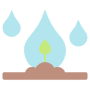 Watering Plants Or Agriculture icon