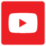 Youtube Logo Red Square free icon for commercial use