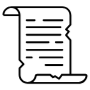 Ancient Scroll Parchment Black Outline free icon for commercial use