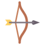 Arrow And Bow Archery free icon for commercial use