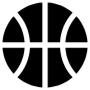 Basketball Ball Black icon