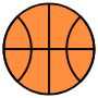 Basketball Ball Sports free icon for commercial use