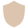 Beige Shield free icon for commercial use